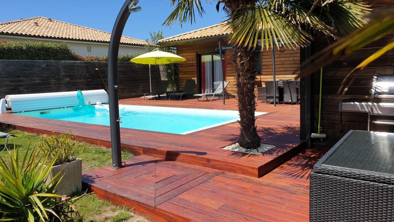 Villa Avec Piscine Chauffee Moliets-et-Maa Buitenkant foto