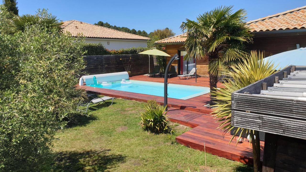 Villa Avec Piscine Chauffee Moliets-et-Maa Buitenkant foto
